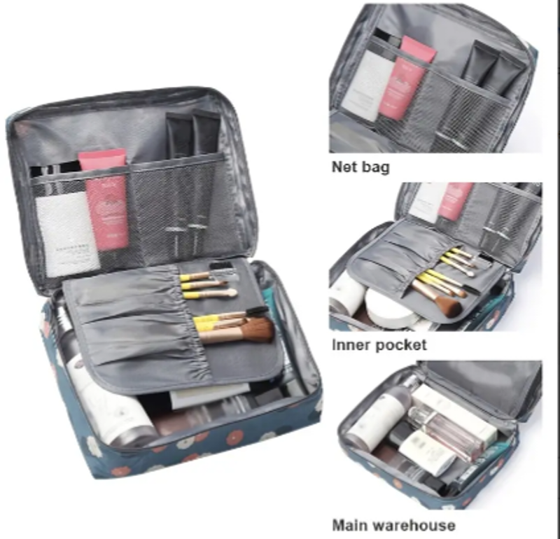 Spacious Folding Toiletry Bag Travel Organizer for Essential Items New Design-image