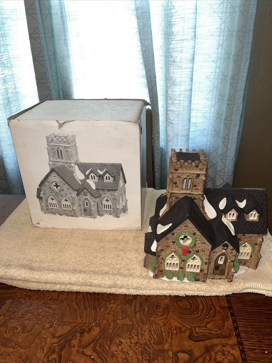 Dept 56 Dickens Village Series KNOTTINGHILL CHURCH 1989 With Box