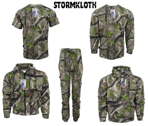 Mens Trek Camouflage Camo Hoodie Zipper 