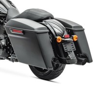 Seitenkoffer Stretched FüR Harley Davidson CVO Road King (FLHRSE5) 2014 Schwarz