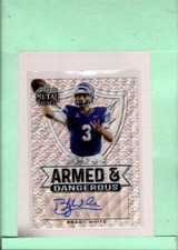 2021 Leaf Metal Draft Armed and Dangerous Wave Autographs Silver #BW1 B ID:49679