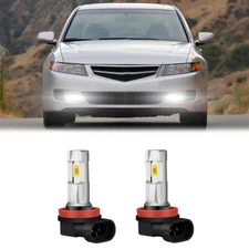 For Acura TSX 2004-2014 LED Fog Driving Light H11 6000K White Bright Bulbs