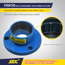 SFX 1pc HSK50 Auto Locking Tightening Fixture for HSK50 All Types Collet Chucks