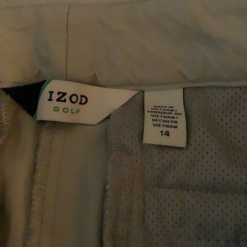 IZOD Light Gray Golf Shorts - Picture 10 of 10