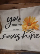 You Are My Sunshine Throw Pillow Cover