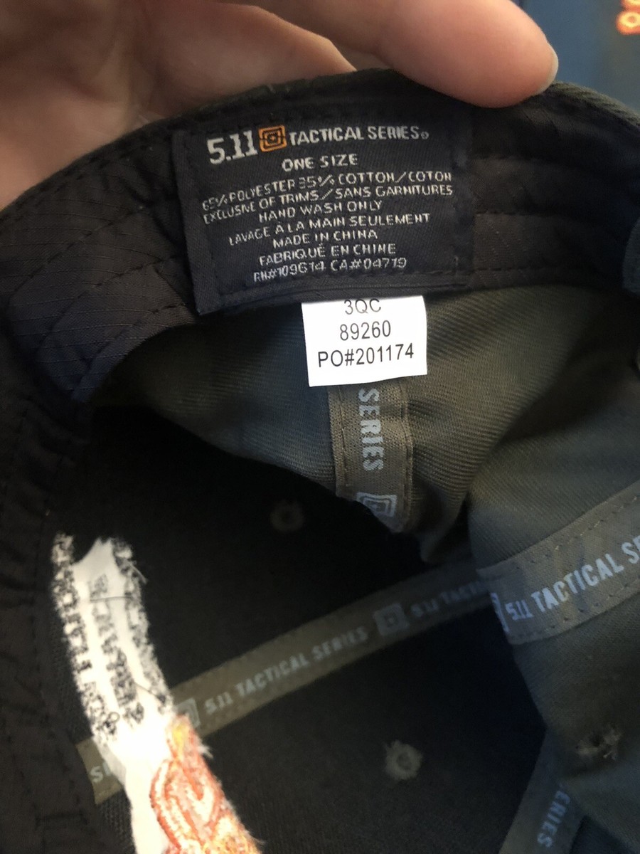 Principal Service Solutions 5.11 Tactical Hat/Cap - NWT Dark Green