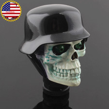 Car Truck Manual Stick Gear Shift Knob Lever Shifter Skull Black Set Universal Car Truck Manual Stick Gear Shift Knob Lever Shifter Skull Black Set Universal