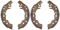 A.B.S. Bremsbackensatz Hinten FüR Daihatsu Cuore 7 Materia Sirion Subaru Justy 4