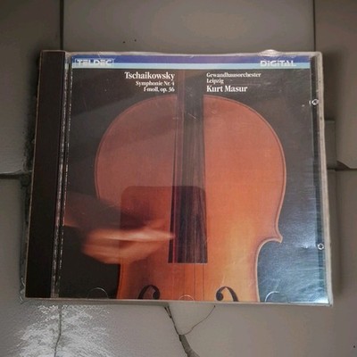 Tschaikowsky: Symphonie Nr. 4 F-Moll Op. 36 Kurt Masur 1987 Teldec CD