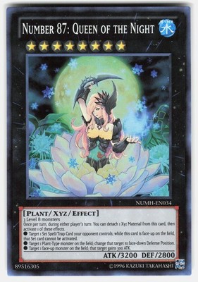 Number 87: Queen of the Night Super Rare Number Hunters NUMH-EN034 NM