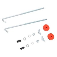 Eurowagens Car Battery Tray Halterung Haltebolzen Set L-Haken Universal