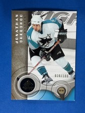2005-06 SP Game Used Gold #82 Jonathan Cheechoo San Jose Sharks #/100