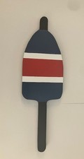 Hand Crafted Wood Wall Decor Buoys