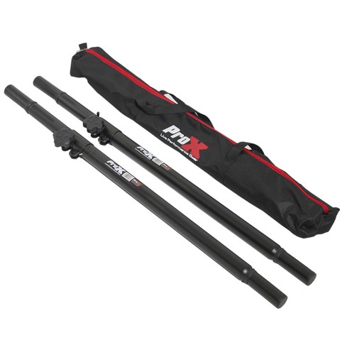 ProX X-SAAMX2PKG Set of 2 Speaker Pole Mounts Adjustable 32"- 63" With Bag