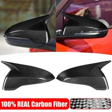 OX HRON CARBON FIBER SIDE REARVIEW MIRROR CAPS COVER FOR HYUNDAI VELOSTER 18-24
