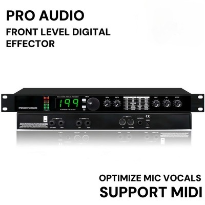 Digital Professional Reverb Multi Effect Audio Processor Equalizer DSP Processor