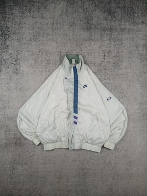 Nike Supreme Court Jacke Vintage 90s Jacket Boxy Crop Weiß Selten