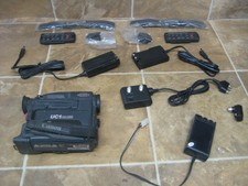 Vintage Canon UC1 8mm Video Camcorder With Accessories UNTESTED Camera Player