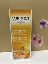 2 XWeleda Hydrating Body & Beauty Oil, Sea Buckthorn Extracts, 3.4 fl oz 12/2026