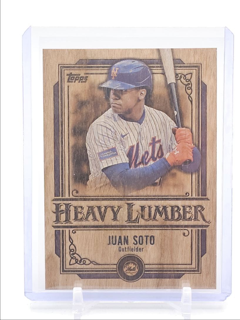 JUAN SOTO 2025 TOPPS UPDATE HEAVY LUMBER SP NEW YORK METS #HL-60 Q6438