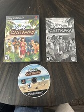 PlayStation 2 PS2 Game The Sims 2 Castaway CIB Complete In Box