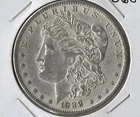 1888  P MORGAN SILVER DOLLAR BEUTIFUL AU COIN