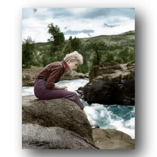 Janet Leigh in The Naked Spur beautiful 8x10 Photo