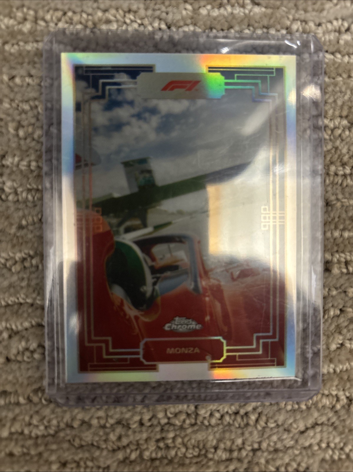 2022 Topps Chrome Formula 1 Monza Art du Grand Prix Italy D’Italia ADGP-MZ SP F1
