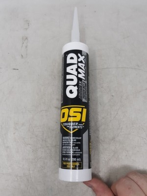 OSI QUAD Max White #001 Caulk Sealant 9.5 oz   Exterior Window Door Siding