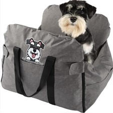 Dog Car Seat ,Water Repellent with Storage Pocket/Pet Travel Bed for Dogs NEW