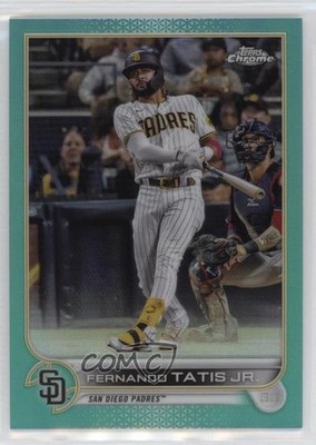 2022 Topps Chrome Aqua Refractor 170/199 Fernando Tatis Jr #150 0v3r