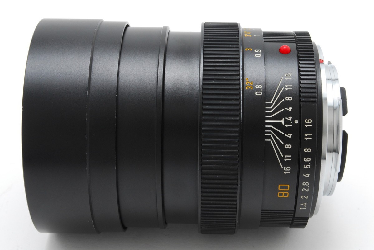 MINT] Leica Summilux R 80mm f/1.4 3 CAM Portrait MF Lens