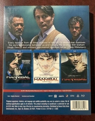 Hannibal - The Complete Series, Season 1-3 (Blu-Ray, 6-Disc, Box