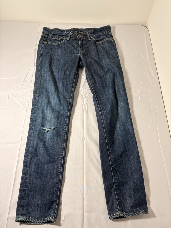 Levi's Capital E Short Skinny Slim Cropped Jeans Women Size Medium/cotton Blend