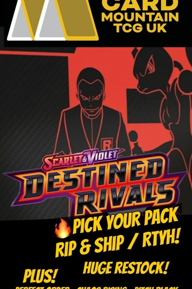 DESTINED RIVALS - Pick Your Pack / RTYH