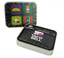 Taco Bell Faux Leather Wallet W/ Decorative Case