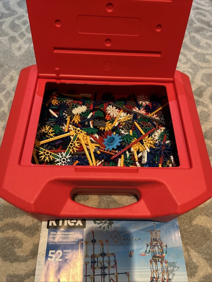 K’nex 25th Anniversary Ultimate Builders Case "Imagine" As Is - Image 2 of 4