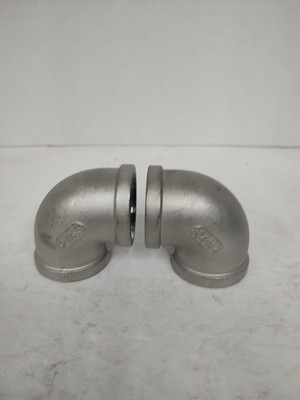 Tachen T-304 90° Elbow, Socket Weld, 1 1/4'' #150, 304SS - NEW QTY Of 2