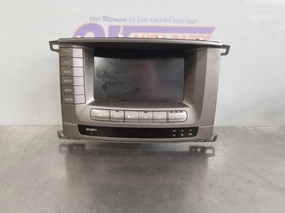 06 2006 Lexus LX470 temperatura aire acondicionado control térmico 8611160172 Foto 3 de 4