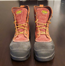 Wolverine Brown Leather EH Safety Work Boots Men’s 12M W05698