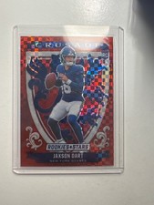 2025 Panini Rookies & Stars - Crusade Jaxson Dart #11 Red Plaid (RC)