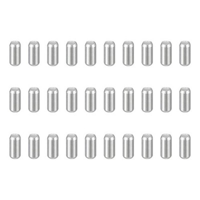 50pcs Dowel Pins M2.5(2.5mm) x 4mm Stainless Steel Shelf Support Peg Pin Rod