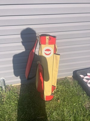 RARE Vintage Jones Sports Olympic Club San Francisco Golf Bag Retro USA Style