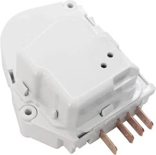 5304518034 Refrigerator Freezer Defrost Timer Compatible with Whirlpool White 