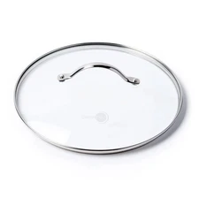 GreenPan Glass Lid with Stainless Steel Handle, 8"