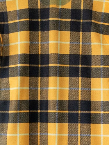 Gilet sovrastampa tartan Comme Des Garcons bianco - Foto 13 di 20