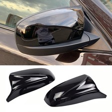 BMW X5 E70 X6 E71 Side Mirror Cover Cap Black 2008-2013 Direct Fit