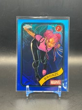 2025 Topps Chrome Marvel BRONZE #190 Blue Refractor (257) /299 RAW