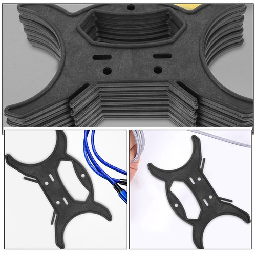 12 Pcs Storage Cable Winder Cables Organizer Cord Manager for Light - Afbeelding 9 van 12