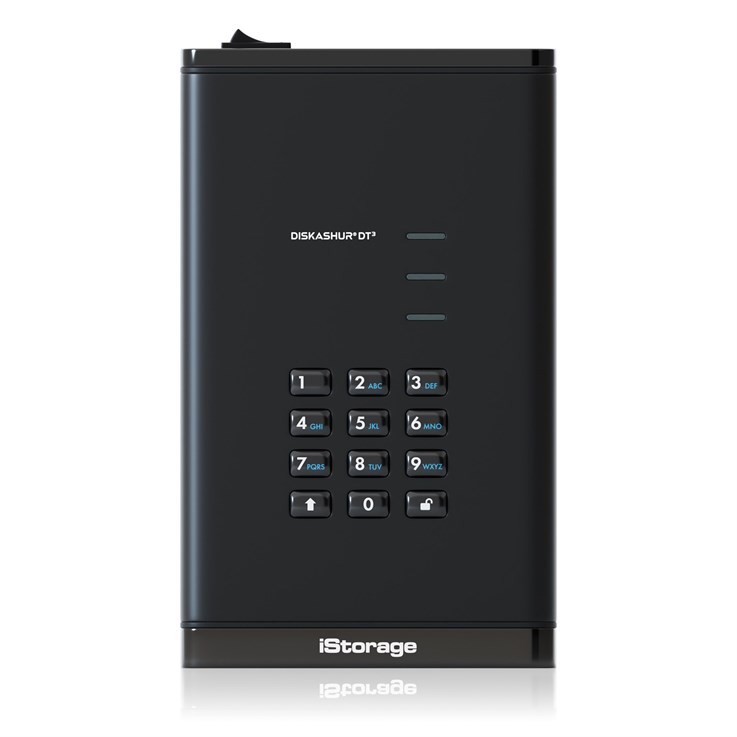 iStorage diskAshur DT3 HDD 256-bit 24TB FIPS 140-3 Level 3
